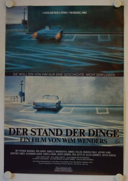 Der Stand der Dinge originales deutsches Filmplakat